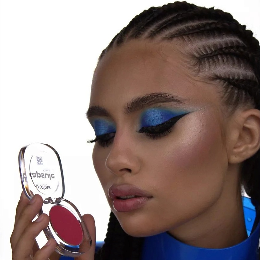 B.COLOUR PROFESSIONAL Румяна для лица и контуринга розовые кремовые CAPSULE, 04 NAKED – фото 14