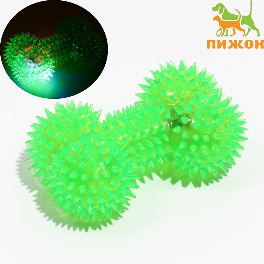 ПИЖОН Игрушка для собак "Светящаяся кость" – фото 4