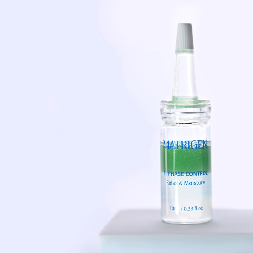 MATRIGEN Biphase Control Relax & Moisture Увлажнение двухфазная сыворотка для мезотерапии лица – фото 6