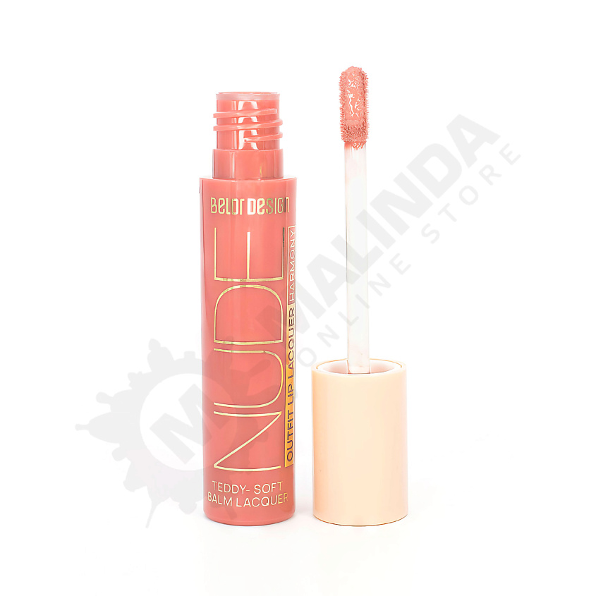 BELOR DESIGN Лаковый блеск для губ Nude Harmony Outfit Lip – фото 6