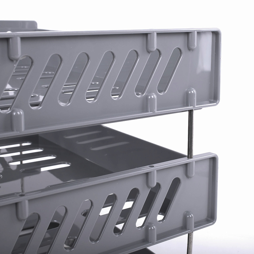 BRAUBERG Лотки горизонтальные для бумаг FILE – фото 3