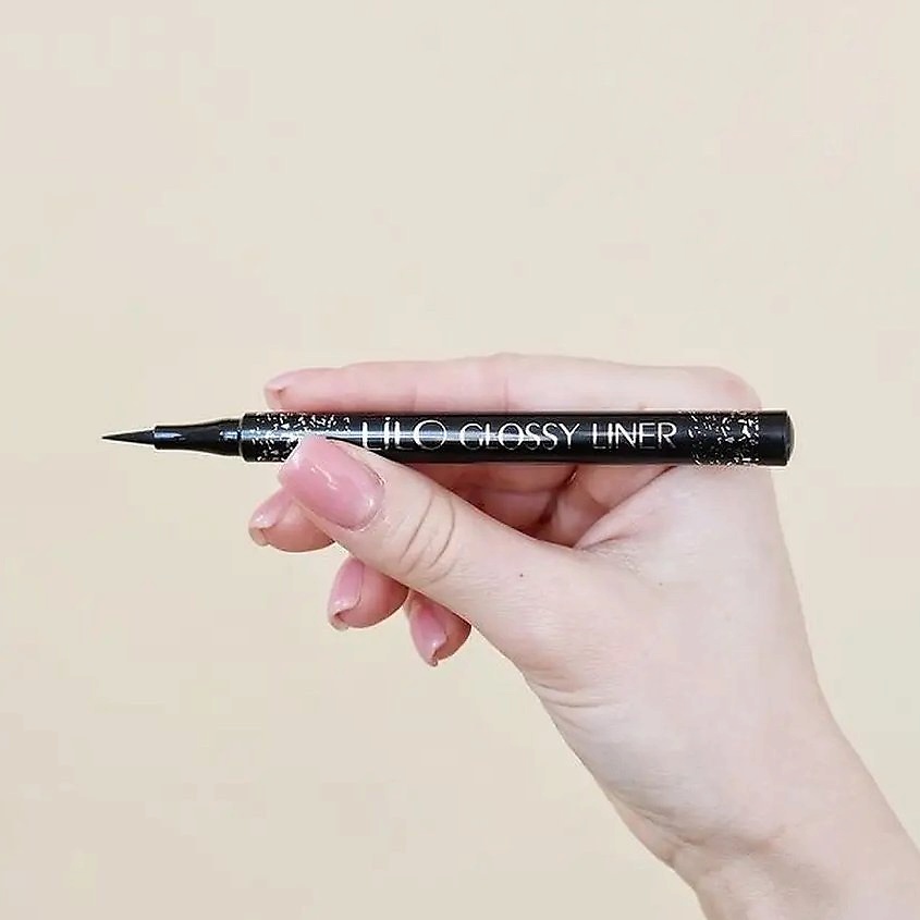 LILO Подводка-фломастер для глаз GLOSSY LINER – фото 4