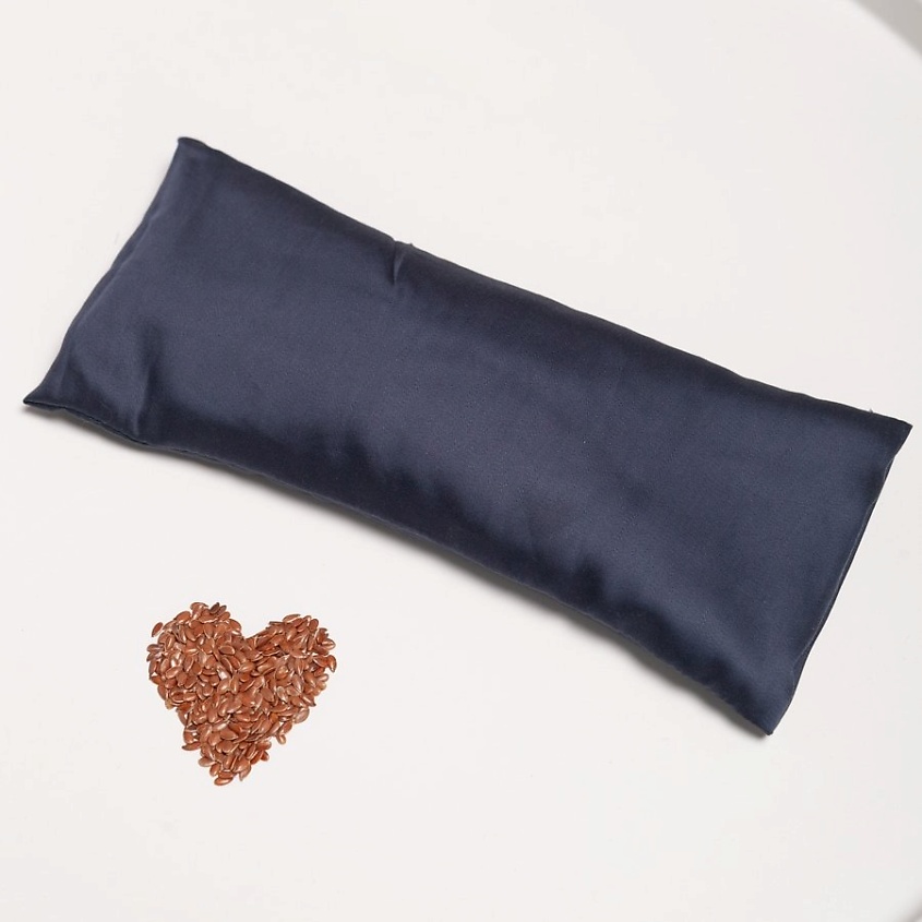 BIO TEXTILES Маска - накладка для глаз Йога MEDITATION с семенем льна и лавандой – фото 3