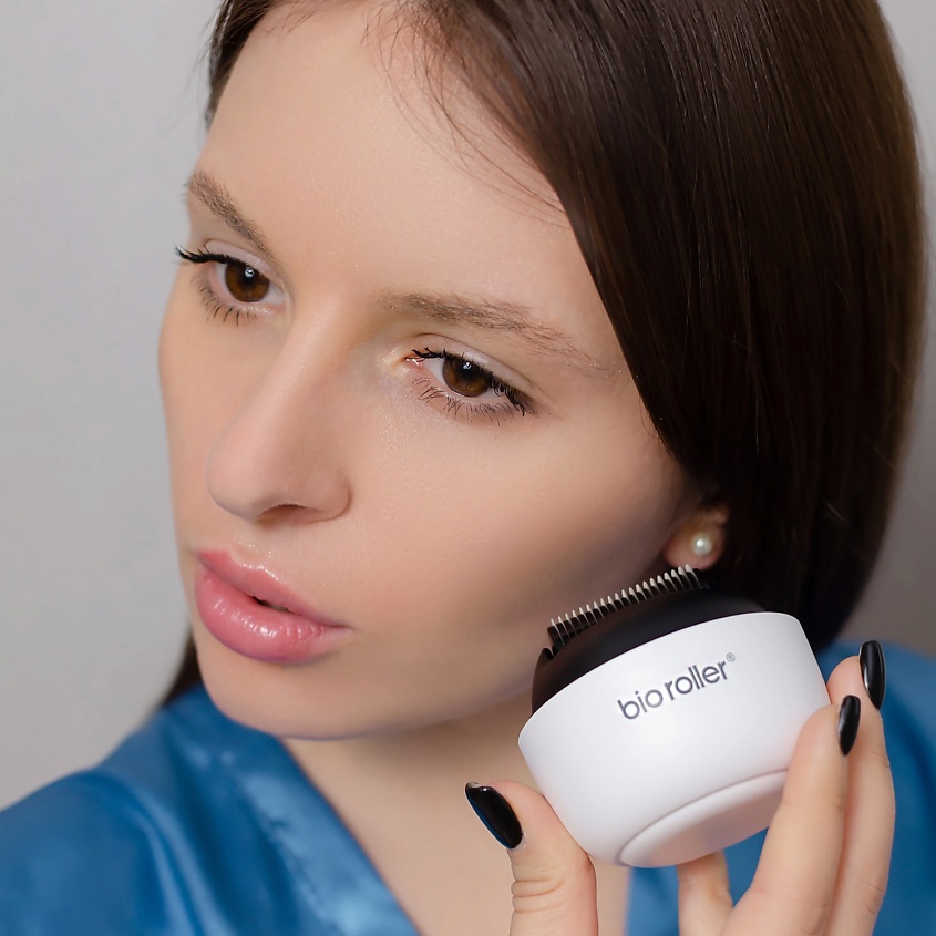 MEZONICA Bio Roller G4 Щетка мезороллер 1,5 мм для мезотерапии ухода для кожи волос бороды – фото 4