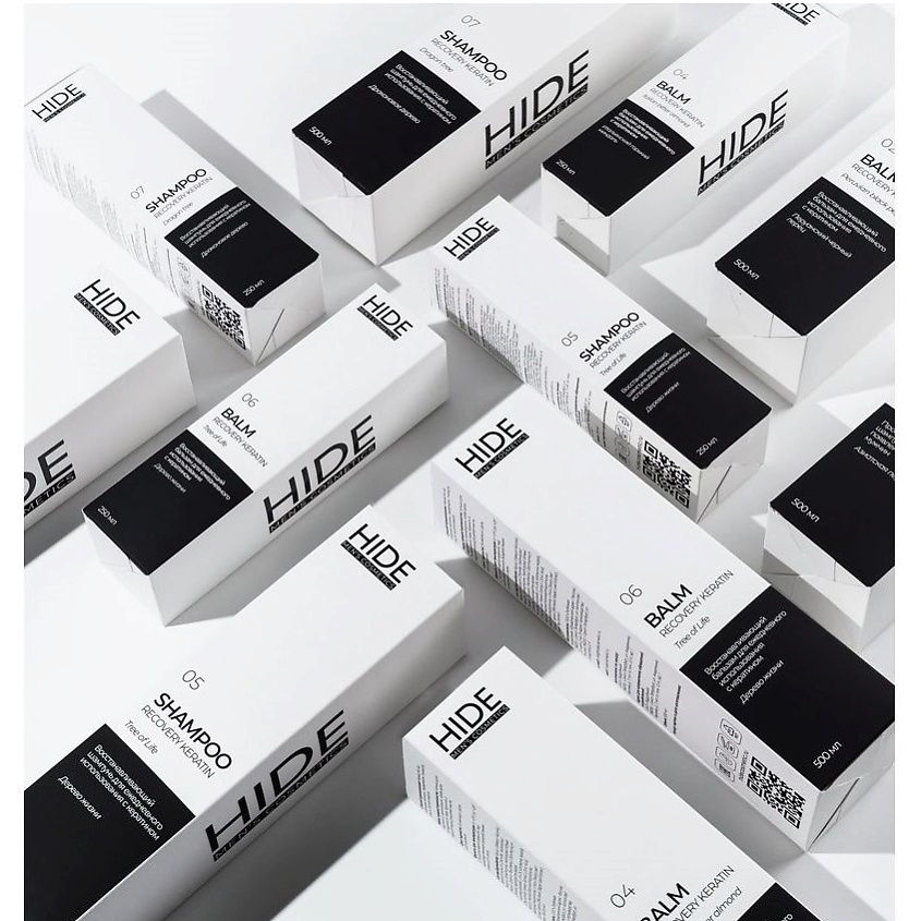 HIDE Ежедневный мужской шампунь Перуанский черный перец – фото 3