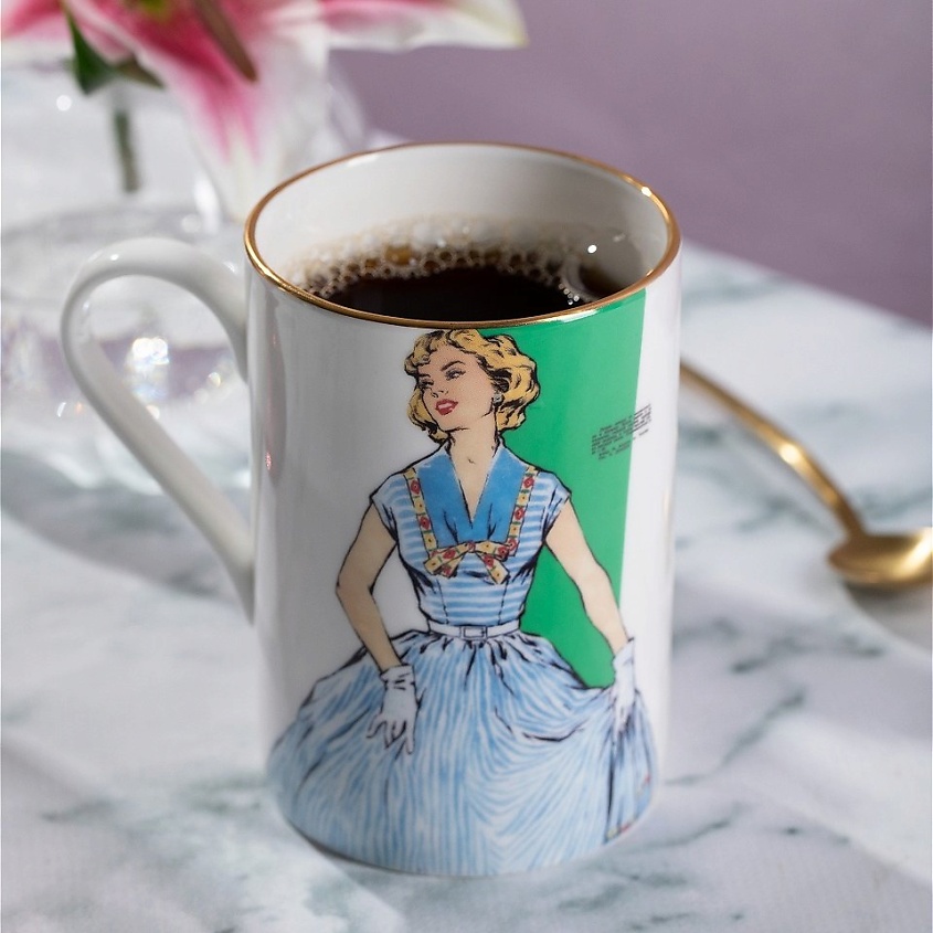 ИМПЕРАТОРСКИЙ ФАРФОРОВЫЙ ЗАВОД Бокал с рисунком "Конкурсные модели. Катерина" – фото 2