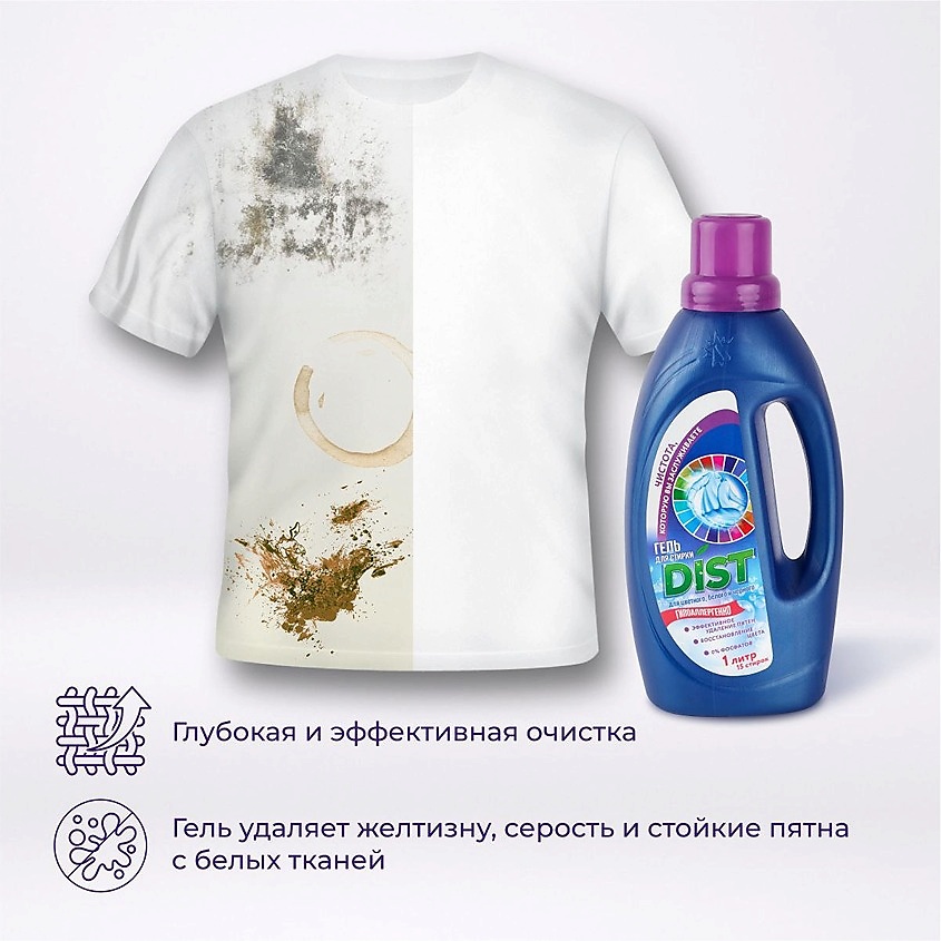 DIST Гель для стирки купить по низким ценам в ЛЭТУАЛЬ