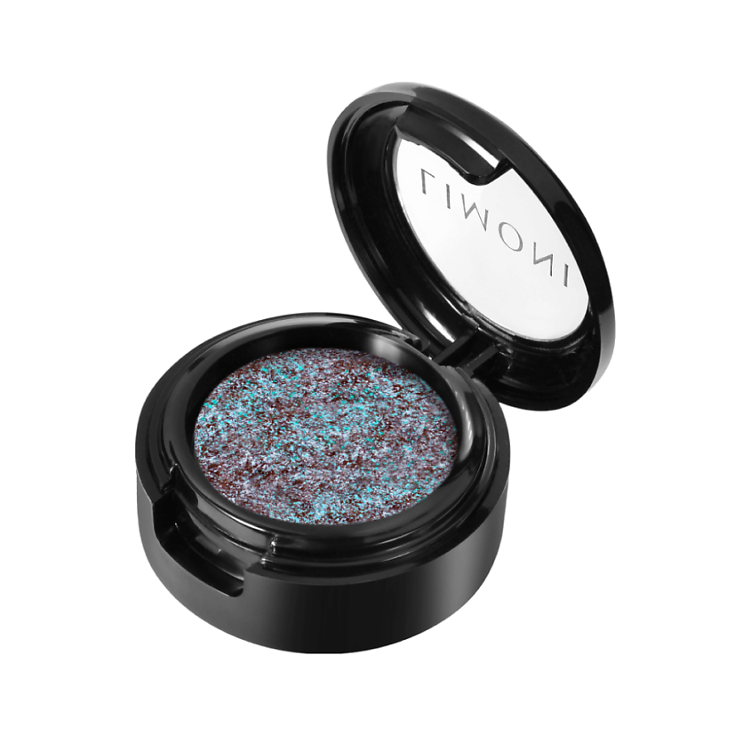 LIMONI Тени для век "Eye Shadow Prism", Голубое серебро Тон 005 – фото 6