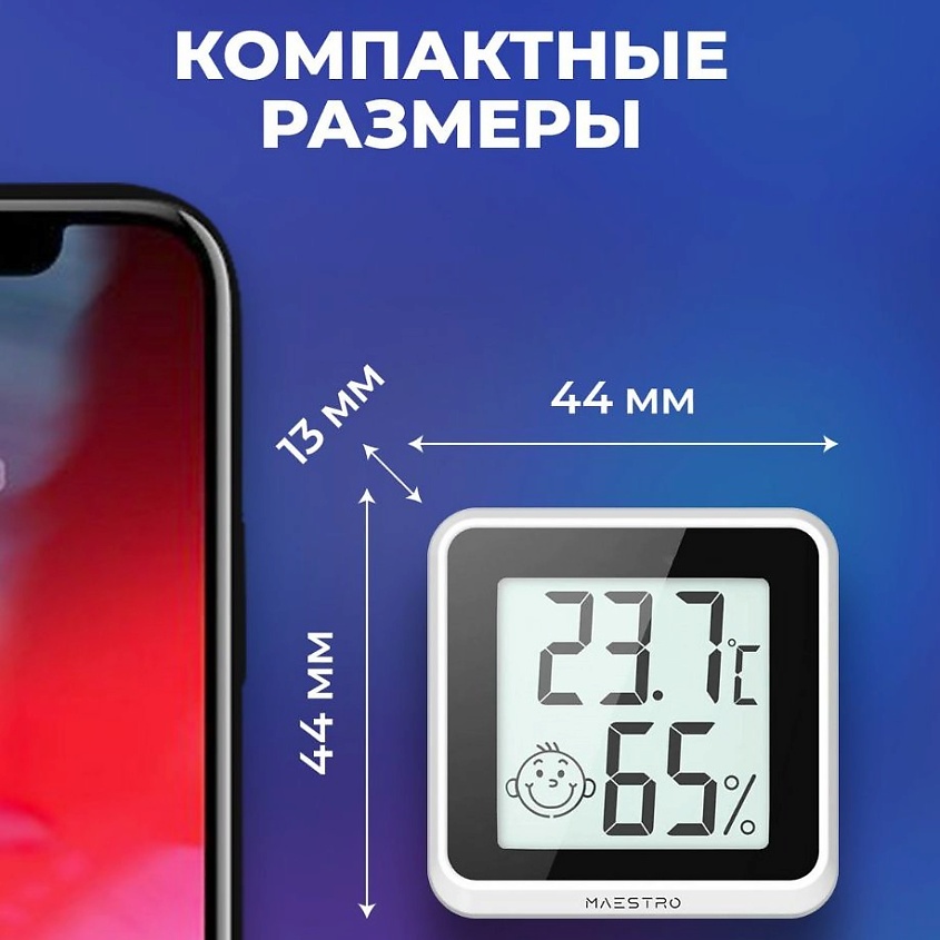 MAESTRO IN ACTION Погодная метеостанция комнатная – фото 3