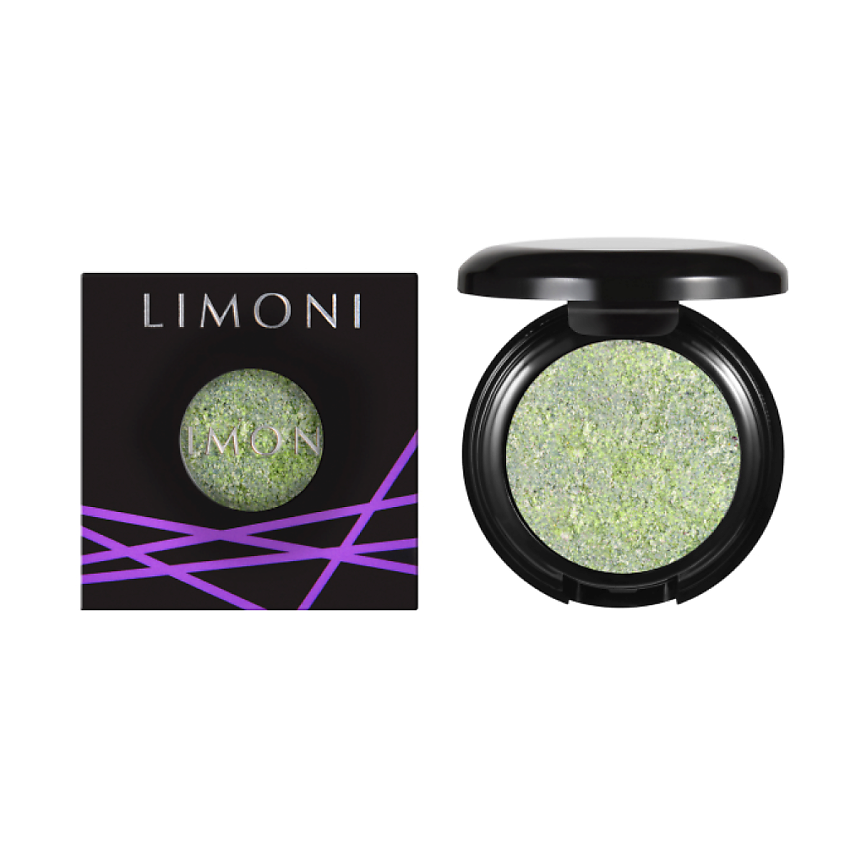 LIMONI Тени для век "Eye Shadow Prism", Зеленое золото – фото 5