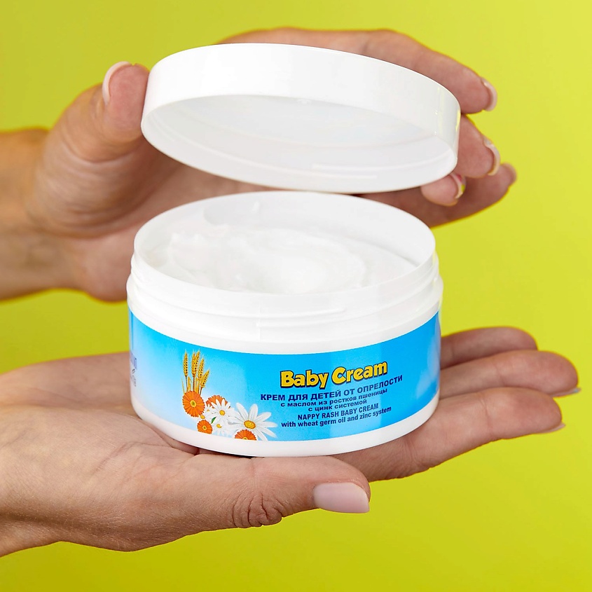 SOWELU Детский крем от опрелости с маслом из ростков пшеницы и цинк системой – фото 2