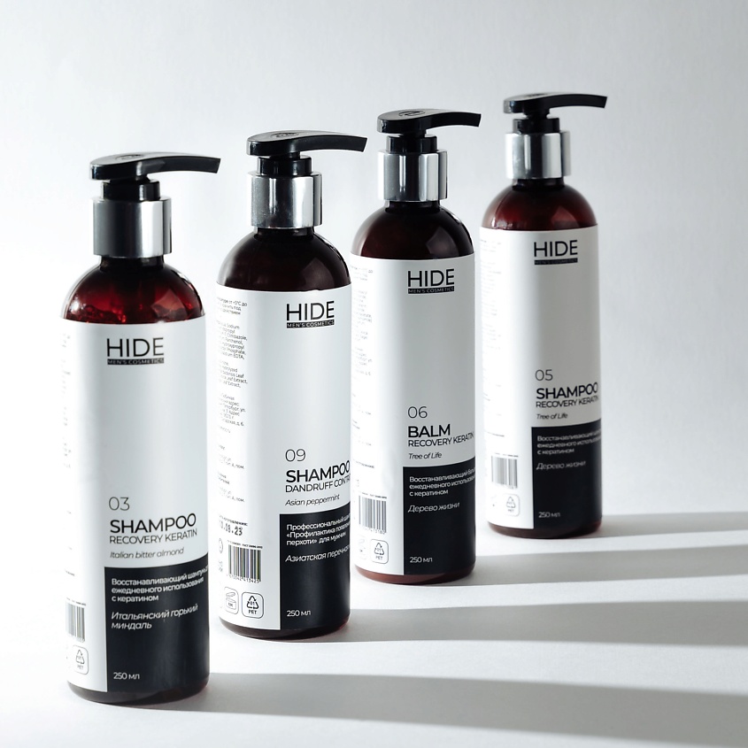 HIDE Восстанавливающий бальзам - кондиционер Итальянский горький миндаль – фото 11
