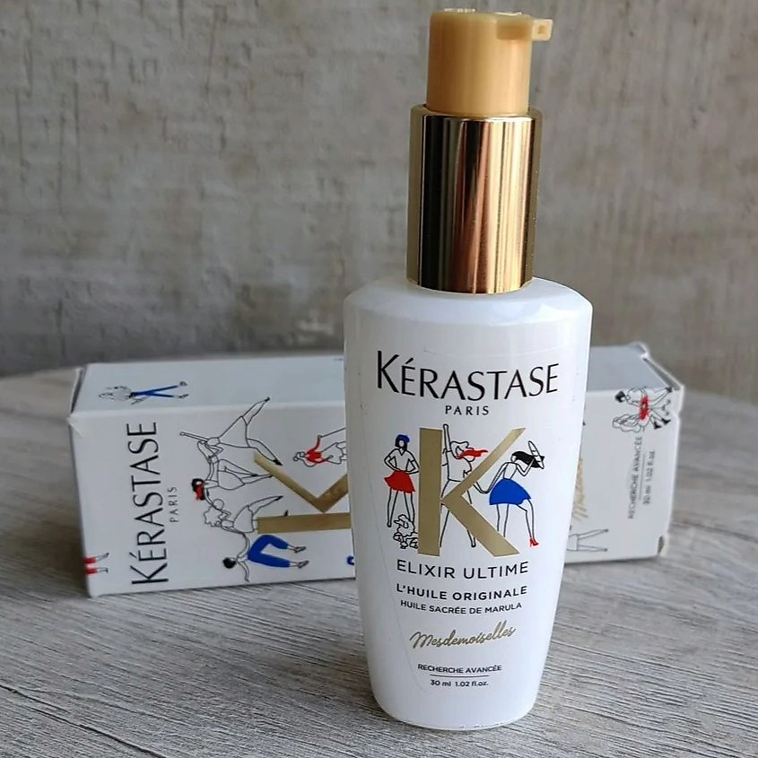KERASTASE Масло-уход для волос Elixir Ultime с маслом марулы и камелии – фото 6