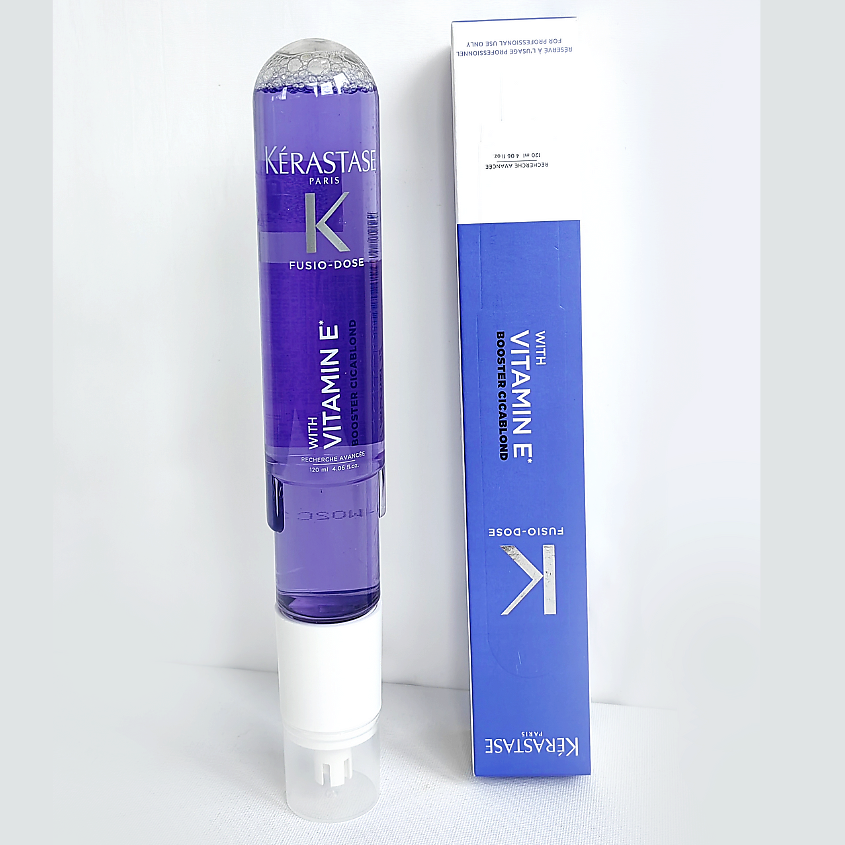 KERASTASE Fusio Dose Booster Cicablond - Бустер для быстрого восстановления осветлённых волос – фото 2