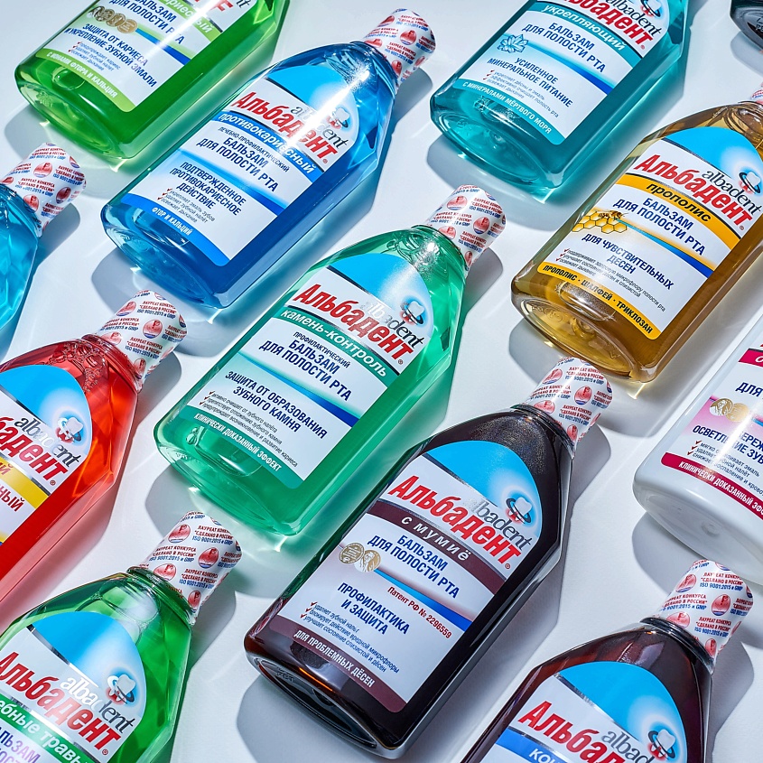 АЛЬБАДЕНТ Бальзам для полости рта укрепляющий с минералами Мертвого моря – фото 2