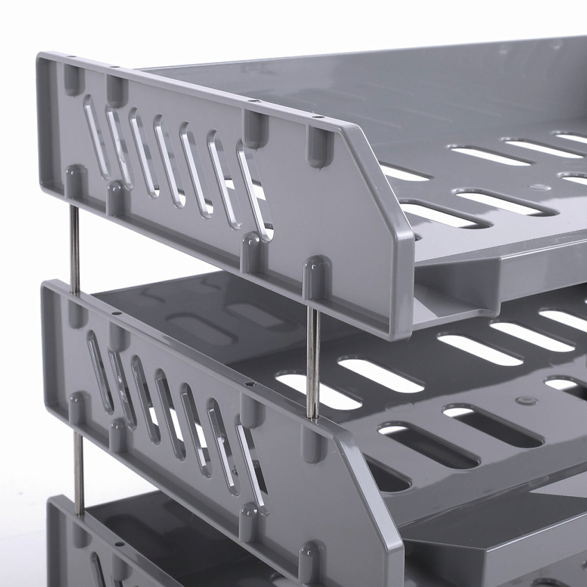 BRAUBERG Лотки горизонтальные для бумаг FILE – фото 4