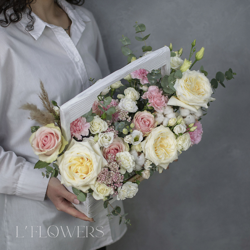 L'FLOWERS Ящик Мартини – фото 2