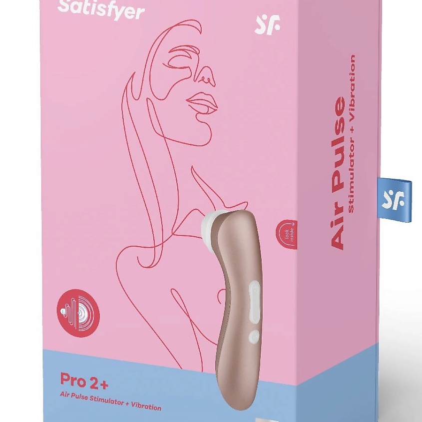 SATISFYER Вакуумный стимулятор с вибрацией Pro 2 – фото 3