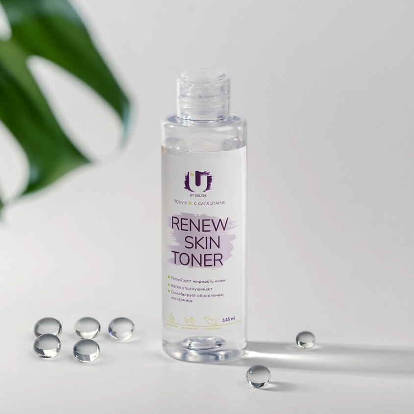 THE U Тоник с кислотами Renew skin toner – фото 4