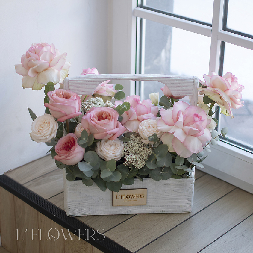 L'FLOWERS Ящик Пломбир – фото 2
