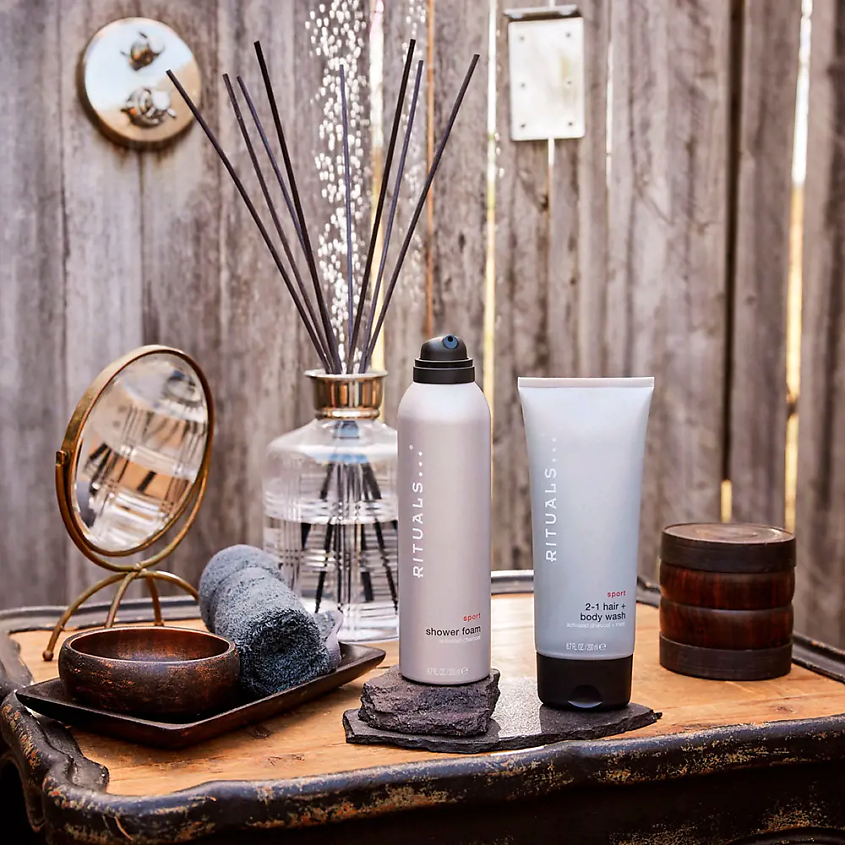 RITUALS... Освежающий гель для душа-шампунь 2-в-1 Sport 2-1 Hair + Body Wash – фото 2