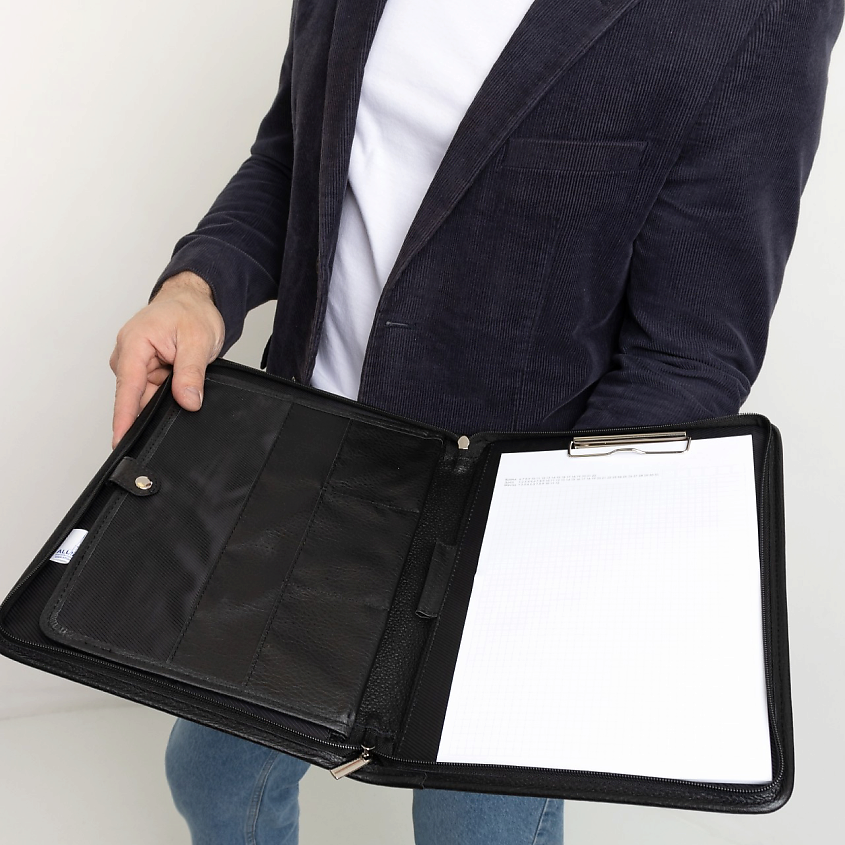 FRANCHESCO MARISCOTTI Распашная папка для документов, папка для офиса, органайзер для документов – фото 2