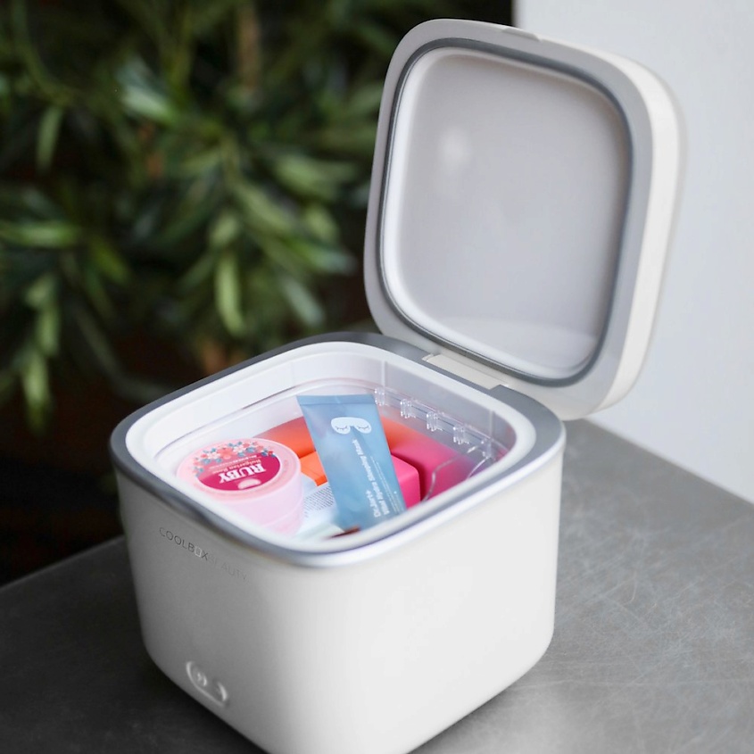 COOLBOXBEAUTY Мини-холодильник для косметики Up Box, с вертикальной загрузкой – фото 4