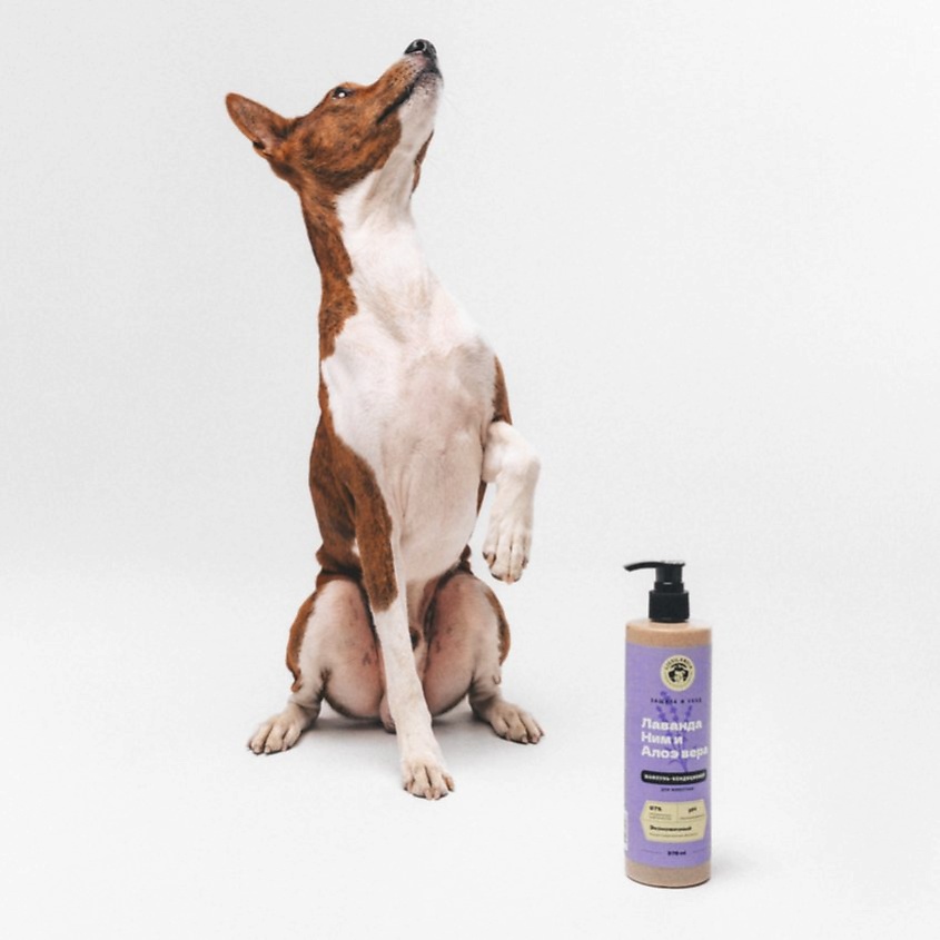 LISSILANDIA Шампунь-кондиционер гипоаллергенный с лавандой и ним для собак, кошек и кроликов – фото 2