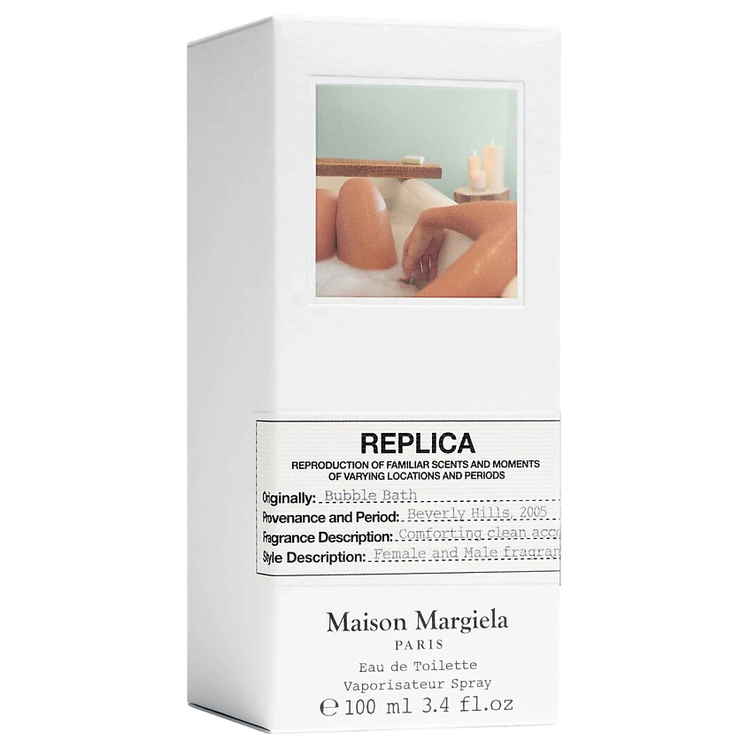 MAISON MARGIELA Туалетная вода Replica Bubble Bath, 100 мл купить