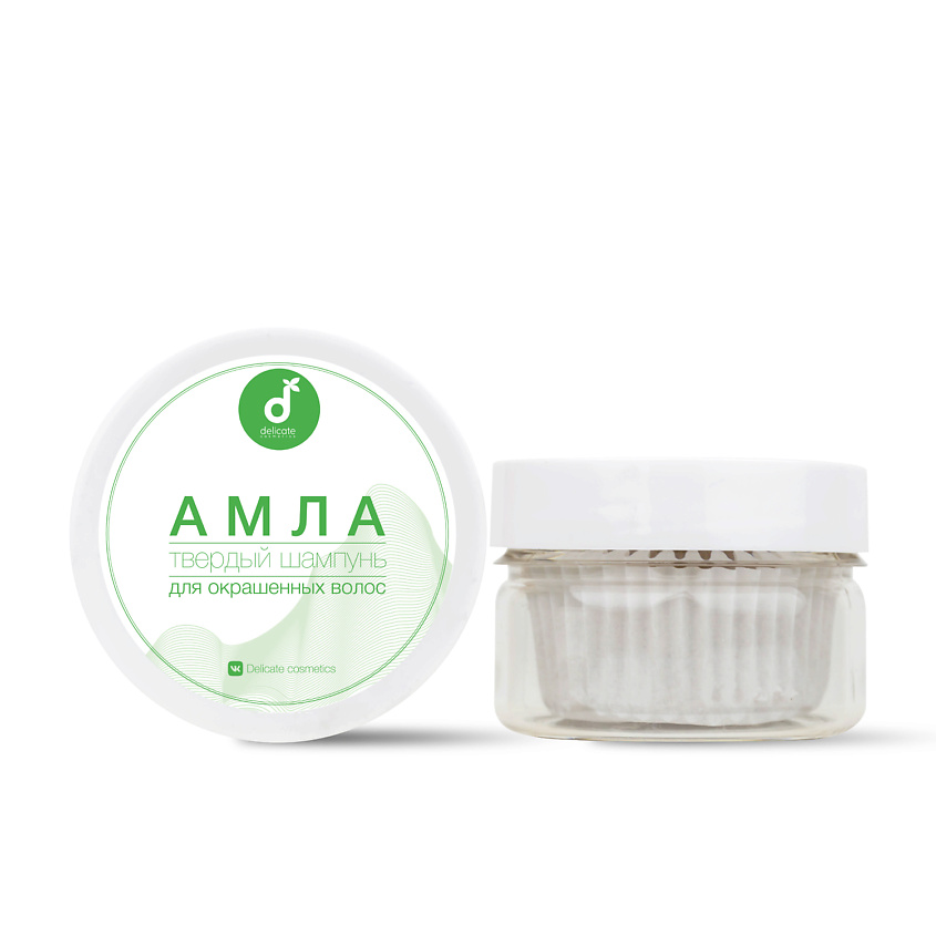 DELICATE COSMETICS Твердый шампунь для волос Амла купить по низким ...