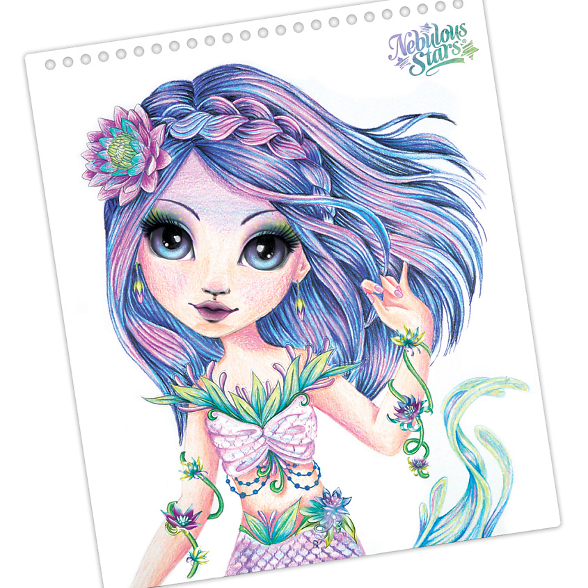 NEBULOUS STARS Раскраска Nenuphia – фото 3