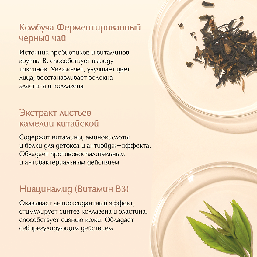 DR. CEURACLE Веганский гель-крем с чаем комбуча – фото 3
