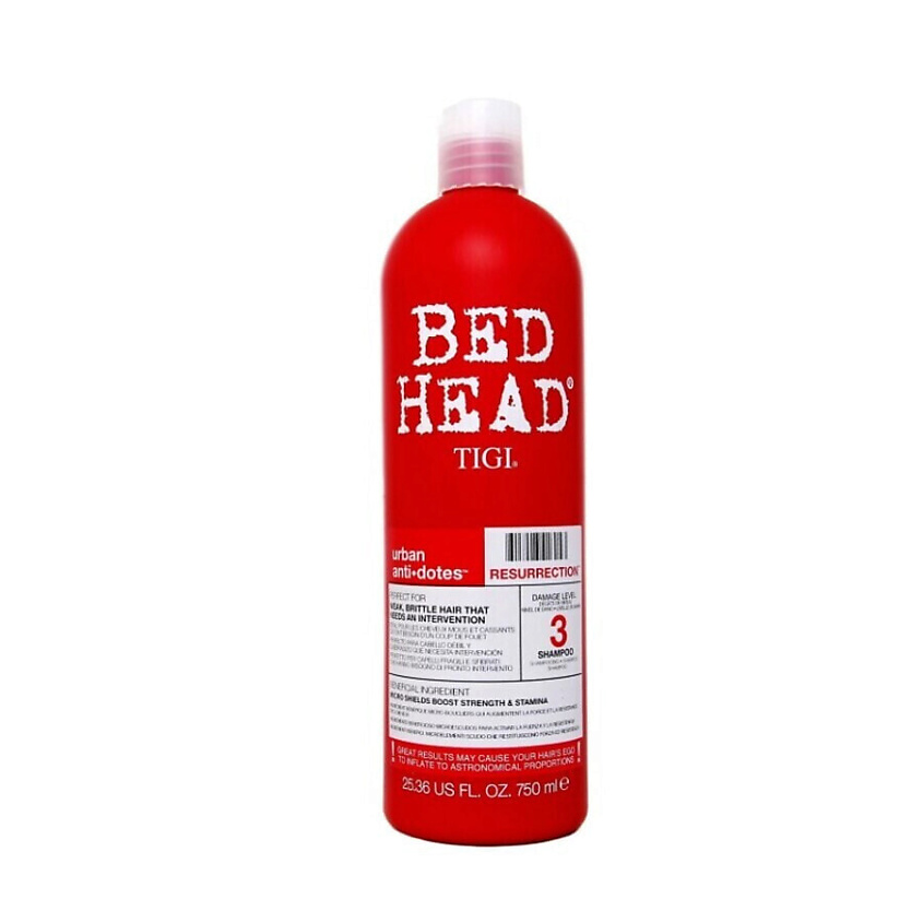 TIGI Шампунь для сильно поврежденных волос Bed Head Resurrection, 750 – фото 2
