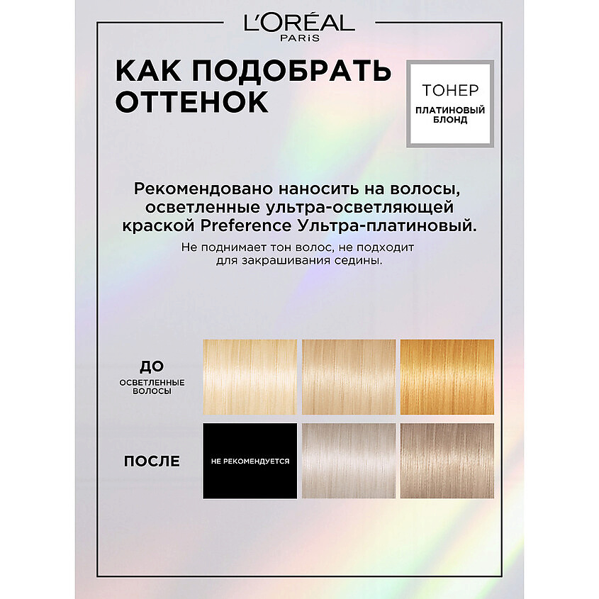 L'ORÉAL PARIS Тонер кислотный Preference – фото 3