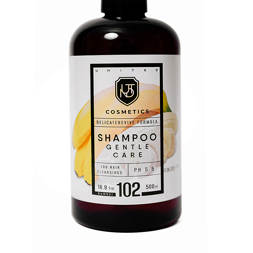 UNITED Cosmetics № 102 Шампунь для всех типов волос банановый – фото 3