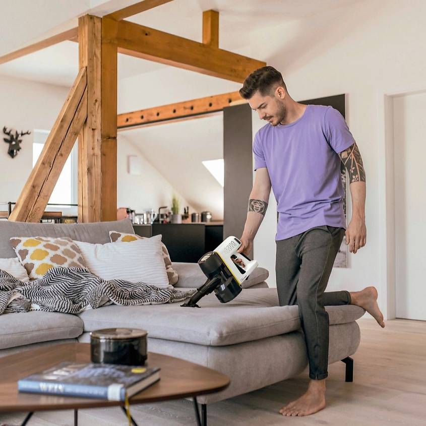 KARCHER Беспроводной ручной пылесос VC 4 Cordless myHome 1.198-630.0 – фото 4