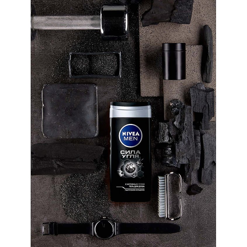NIVEA MEN Гель для душа "Сила угля" – фото 7