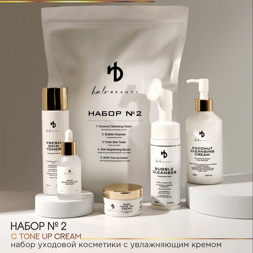 HA LO BEAUTY Полноразмерный набор косметики для лица №2 – фото 2