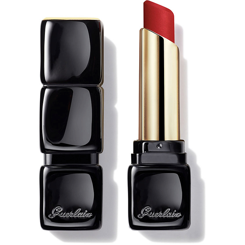 GUERLAIN Матовая помада для губ с мягкой текстурой KissKiss Tender Matte – фото 2