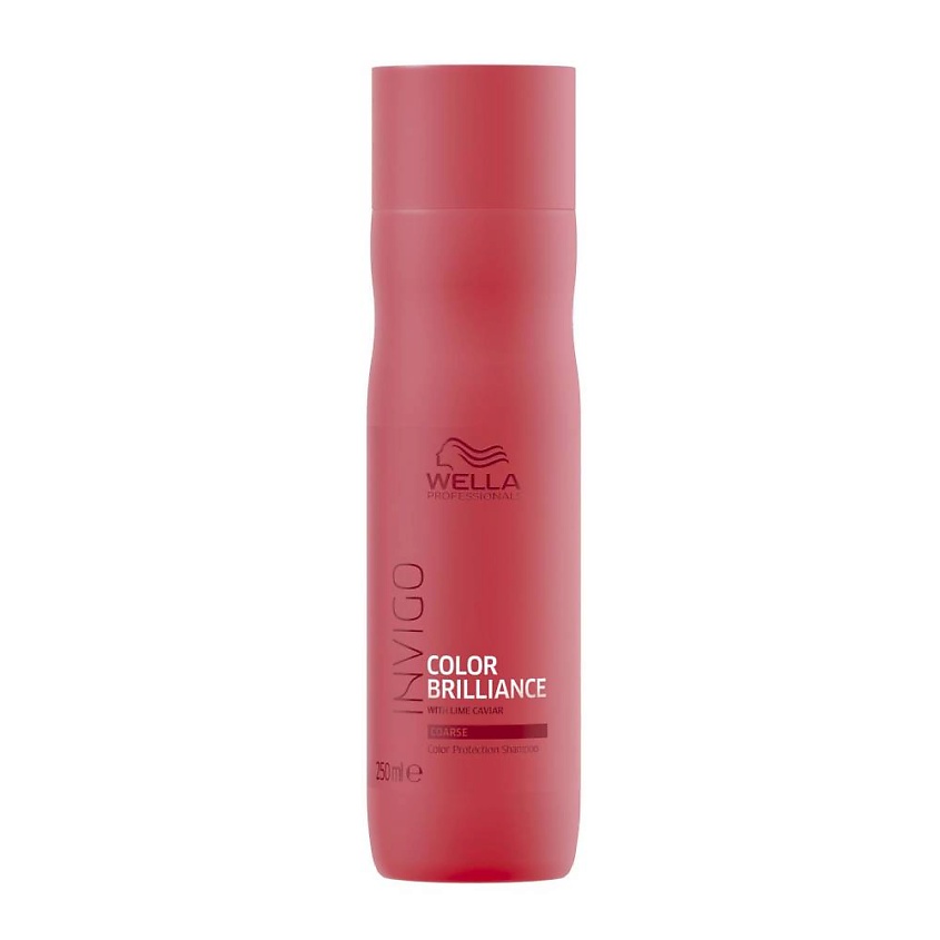 WELLA PROFESSIONALS Шампунь защита цвета окрашенных жестких волос INVIGO COLOR BRILLIANCE – фото 1