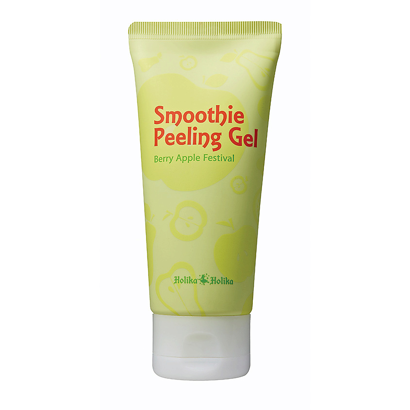 HOLIKA HOLIKA Отшелушивающий гель-скатка с яблоком Smoothie Peeling Gel Berry Apple Festival – фото 2