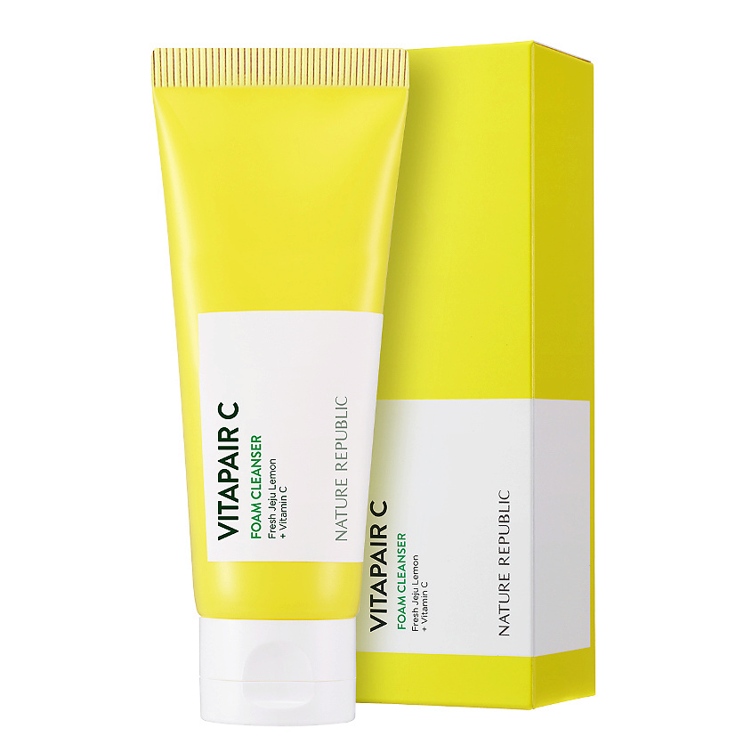 NATURE REPUBLIC Пенка для умывания с витамином C Vitapair C Foam Cleanser – фото 2
