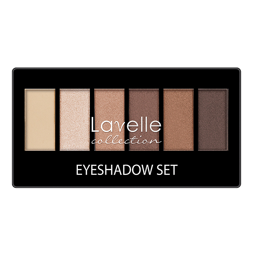 LAVELLE COLLECTION Палетка теней для век Eeyshadow Set Palette 6 цветов – фото 2