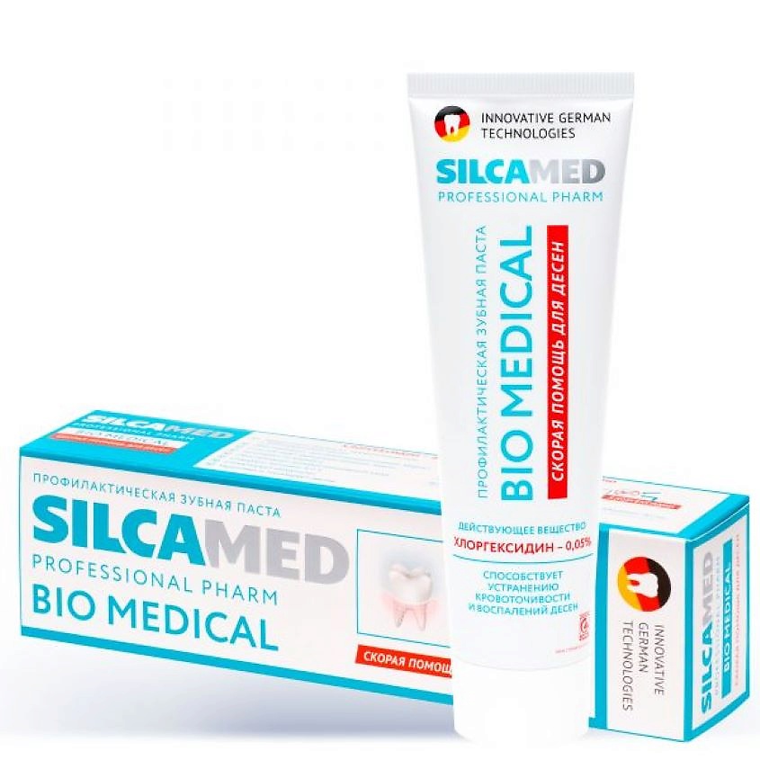 SILCAMED Зубная паста Bio Medical – фото 1