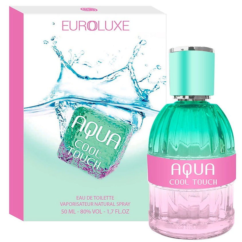EUROLUXE Туалетная вода Aqua Cool touch женский – фото 1