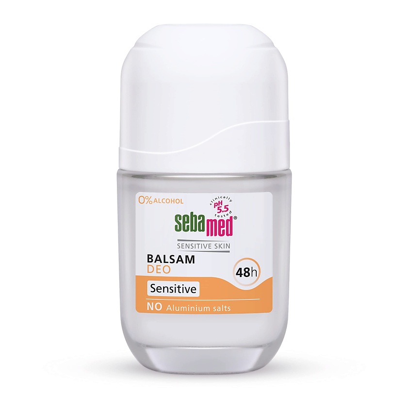 SEBAMED Шариковый дезодорант Roll-on Balsam Sensitive без спирта и солей аллюминия – фото 2
