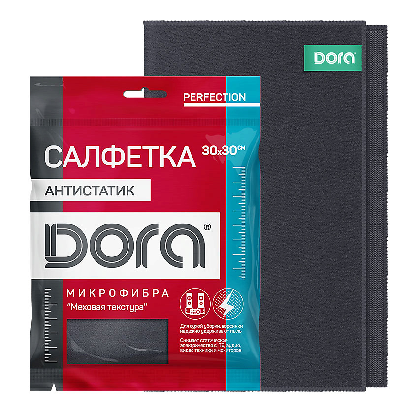 DORA Салфетка "Антистатик" 30х30 см для сухой уборки – фото 1