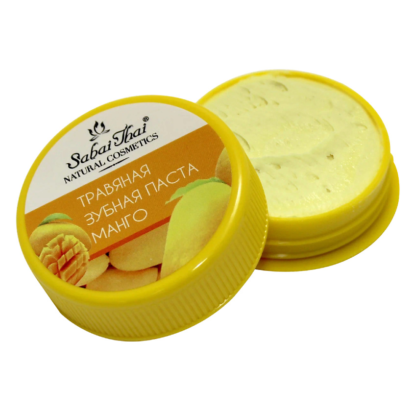 SABAI THAI AUTHENTIC THAI SPA Травяная отбеливающая зубная паста "Манго " – фото 1