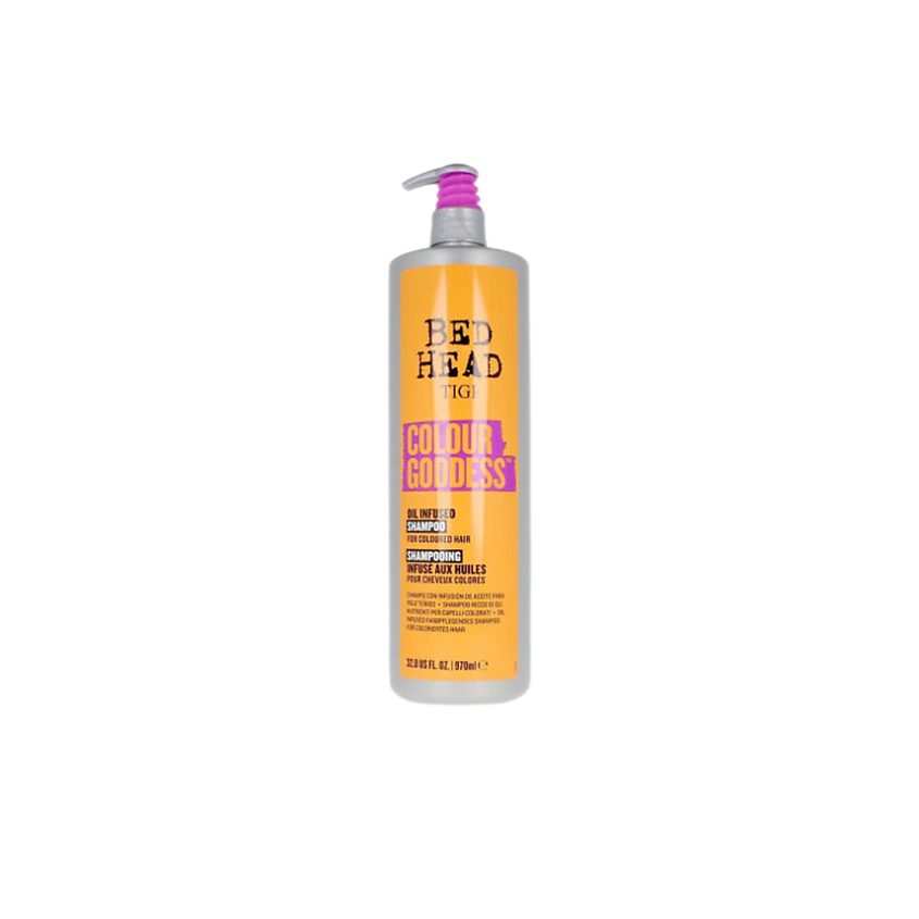 TIGI Шампунь для окрашенных волос Colour Goddess Oil Infused Shampoo, 970 мл – фото 1
