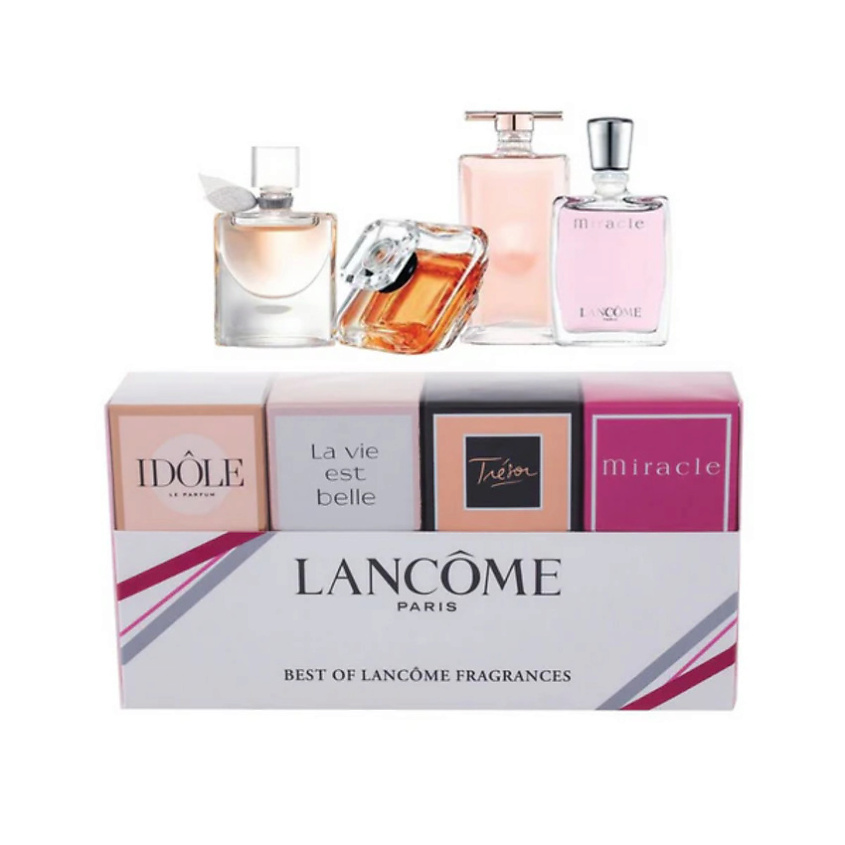 LANCOME Набор миниатюр Tresor, Idole, Miracle, La Vie Est Belle – фото 1